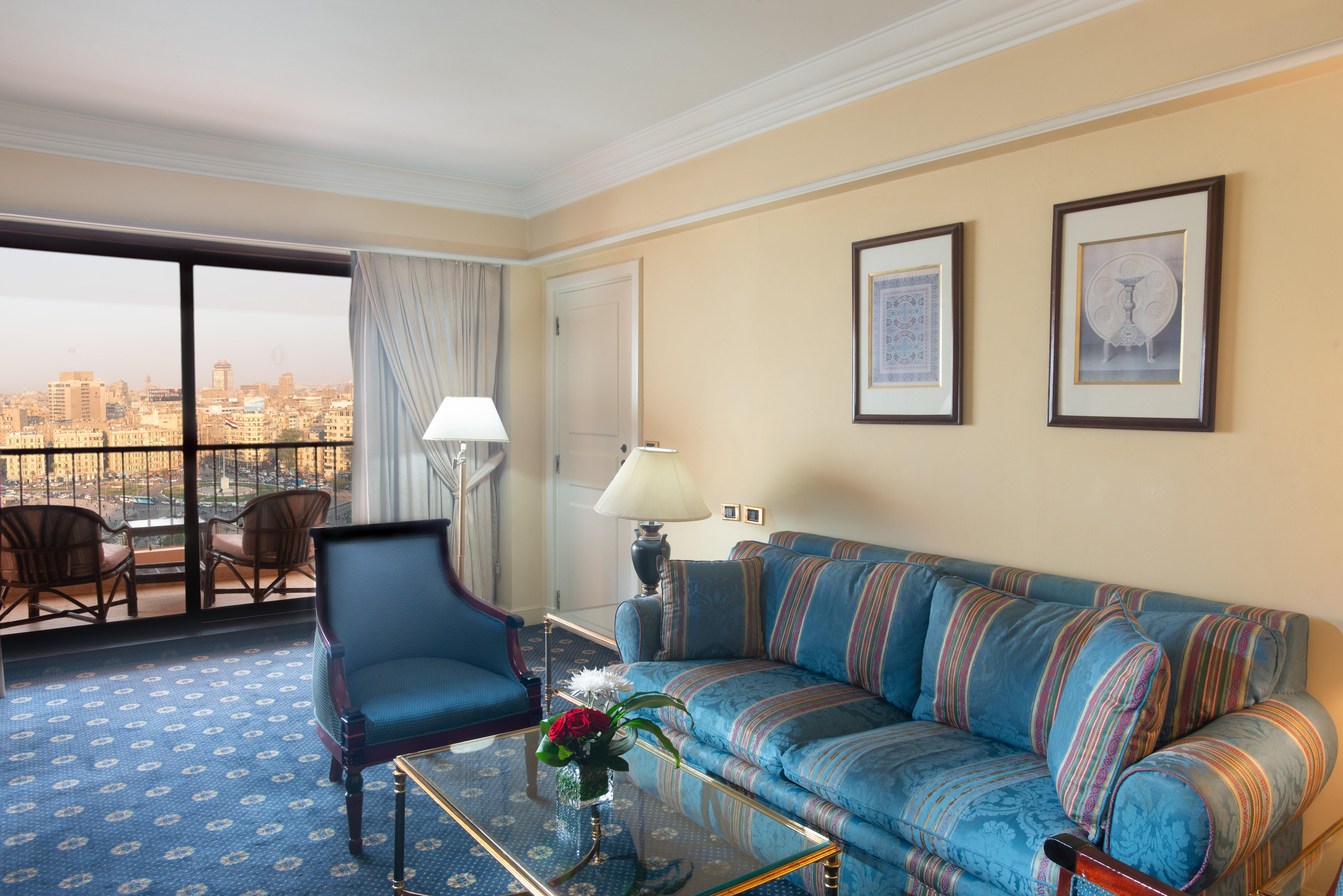 Hotel Intercontinental Cairo Semiramis By Ihg Exterior foto A suite at the Hilton Cairo