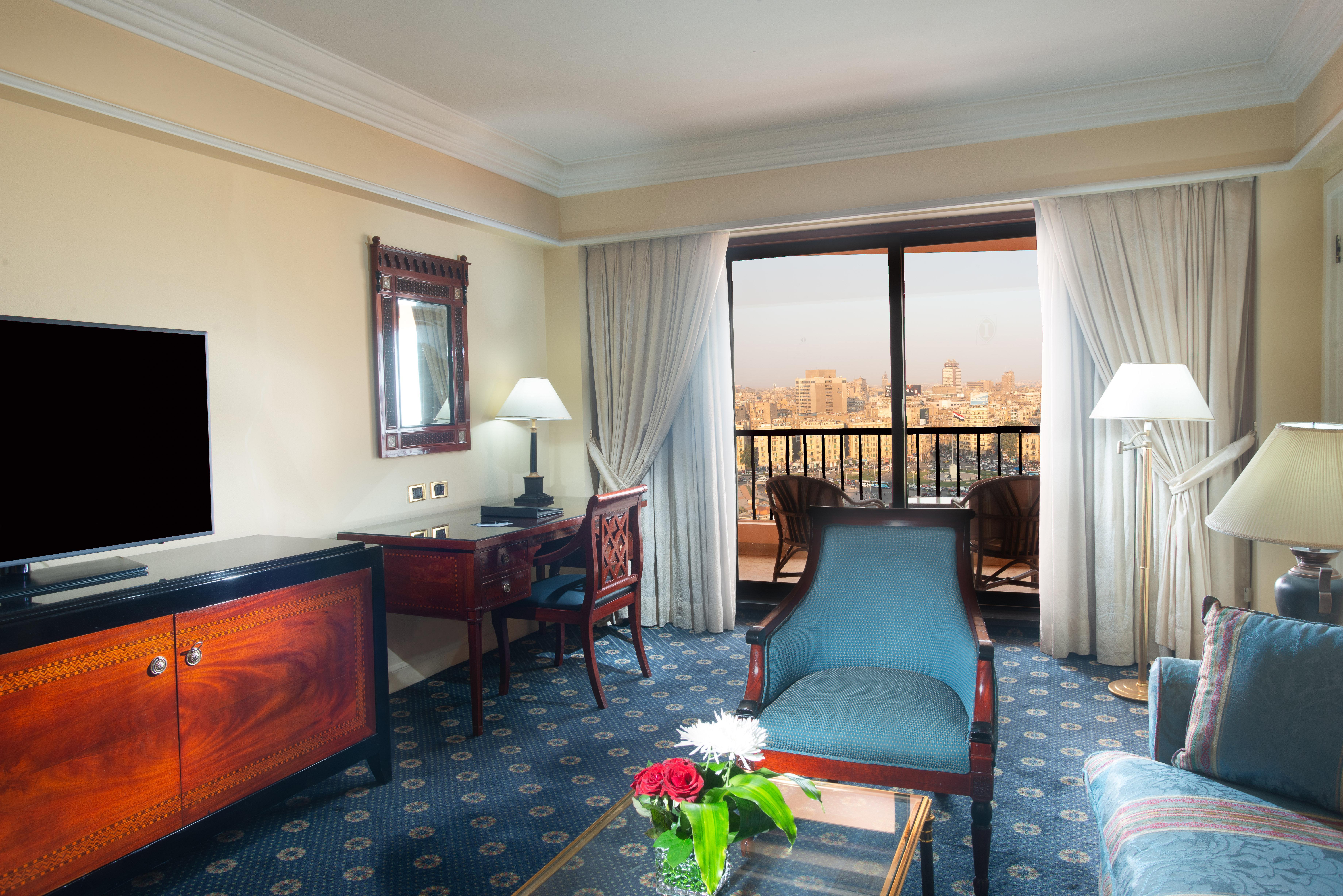 Hotel Intercontinental Cairo Semiramis By Ihg Exterior foto A room at the Grand Hotel